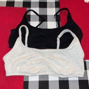 NWOT Lot - Hollister/Gilly Hicks Cotton Scoop Lounge Bralette Bundle